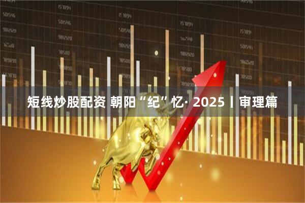 短线炒股配资 朝阳“纪”忆· 2025丨审理篇